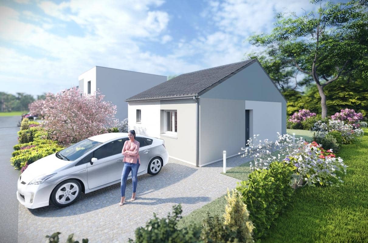 Maison neuve - VERNEVILLE MAISON ET TERRAIN à Verneville, prix 205 000 €