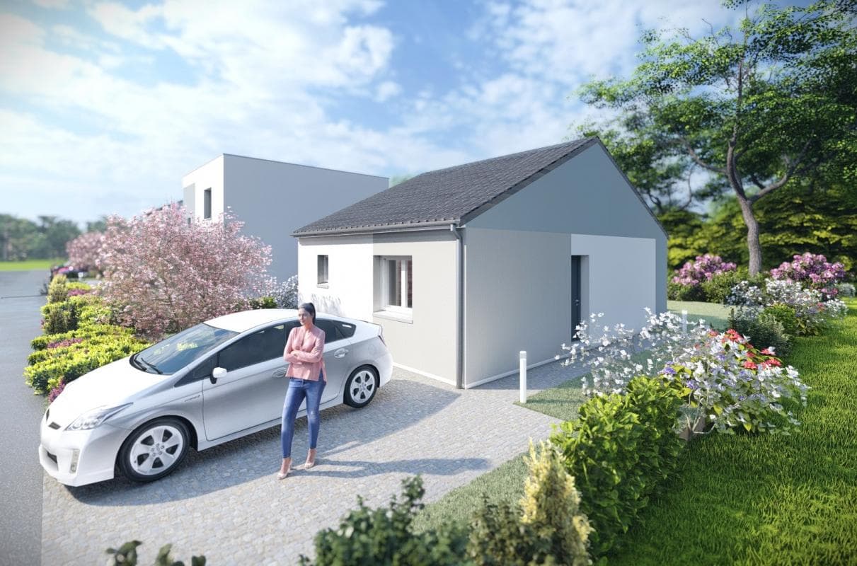 Maison neuve - VERNEVILLE MAISON ET TERRAIN à Verneville (57), prix 205 000 €
