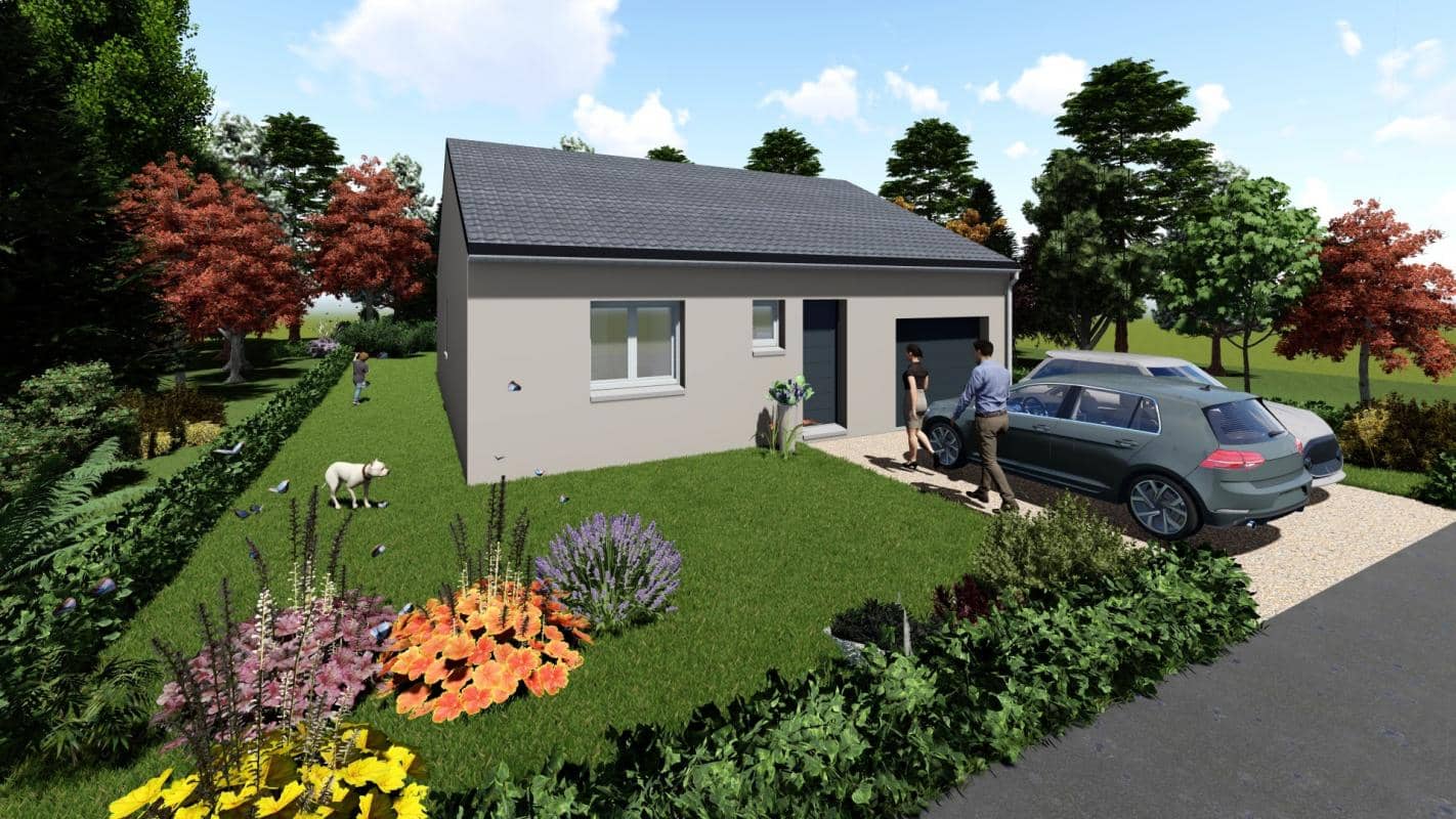 Maison neuve - LOUVIGNY LUCIE à Louvigny (57), prix 250 000 €