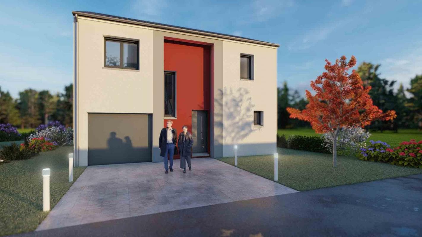 Maison neuve Rurange Les Thionville (57) - 118m² - 373430€