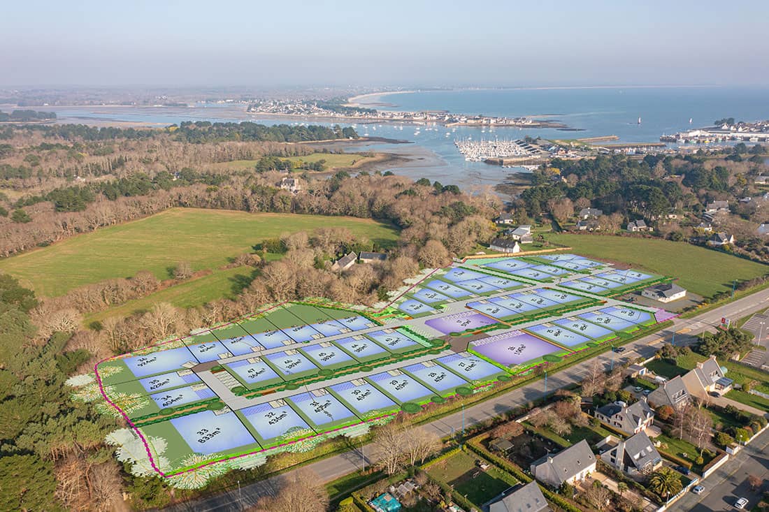 Terrain - Terrain - 529 à Loctudy, prix 100 000 €