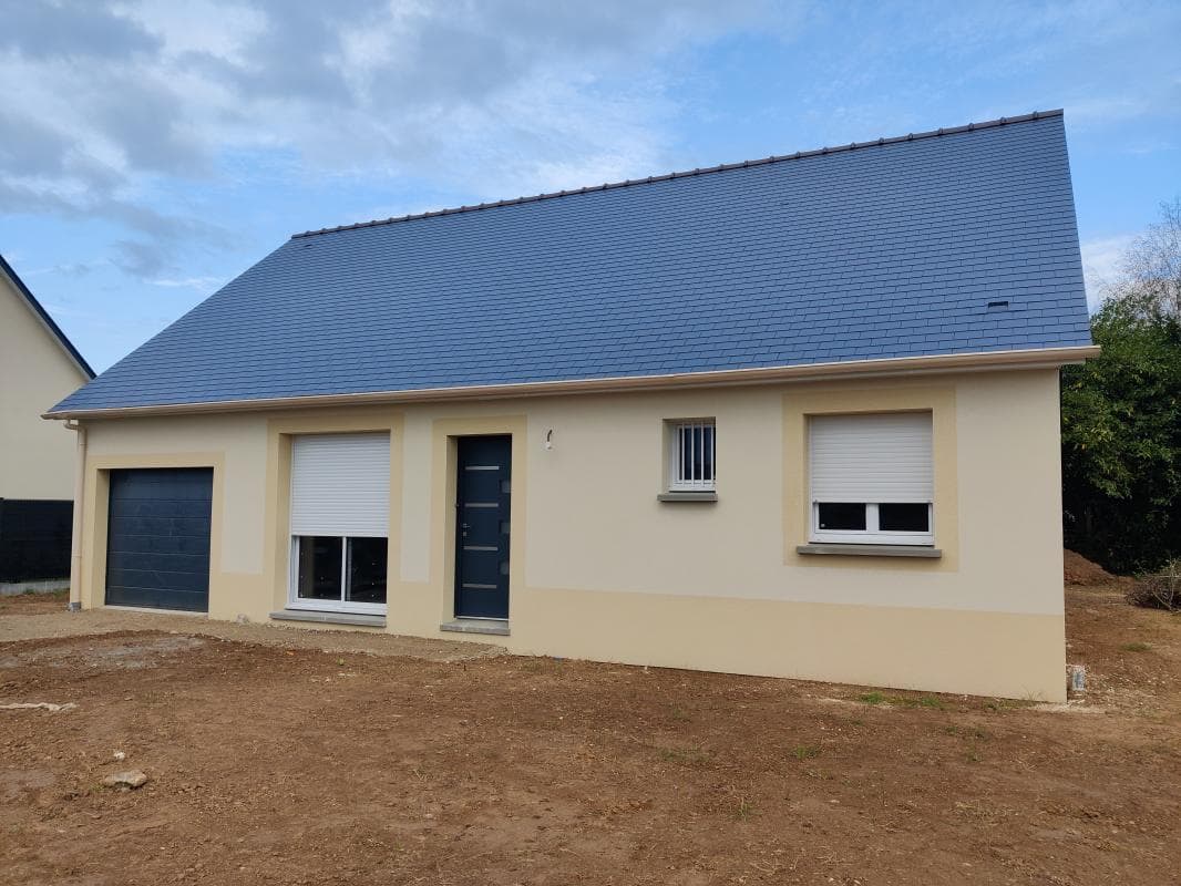Maison neuve - PLAIN PIED 3 CHAMBRES + GARAGE à Beaumont Le Roger (27), prix 166 000 €