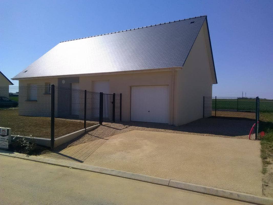 Maison neuve - PLAIN PIED 3 CHAMBRES + GARAGE à La Haye Malherbe (27), prix 207 500 €