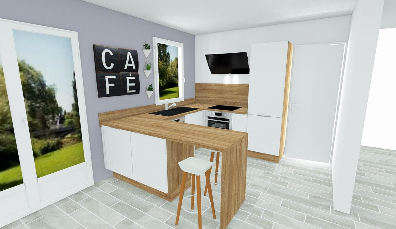 Maison neuve Saint Georges Motel (27) - 84m² - 218600€ (photo 2/3)