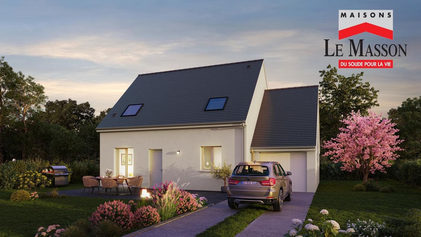 Maison neuve - MAISON 4 CHAMBRES + GARAGE à Prey (27), prix 216 000 €