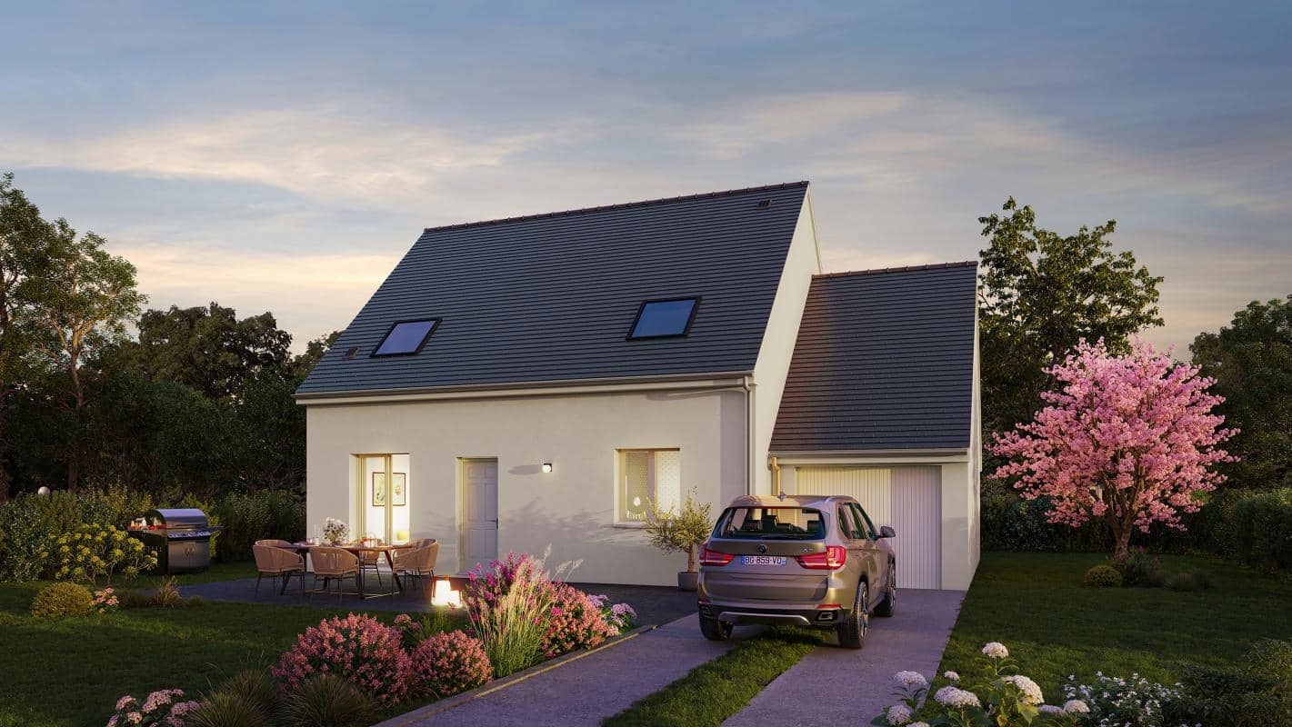 Maison neuve - MAISON 4 CHAMBRES 100 M² HABITABLES - GARAGE à Vitot (27), prix 215 000 €