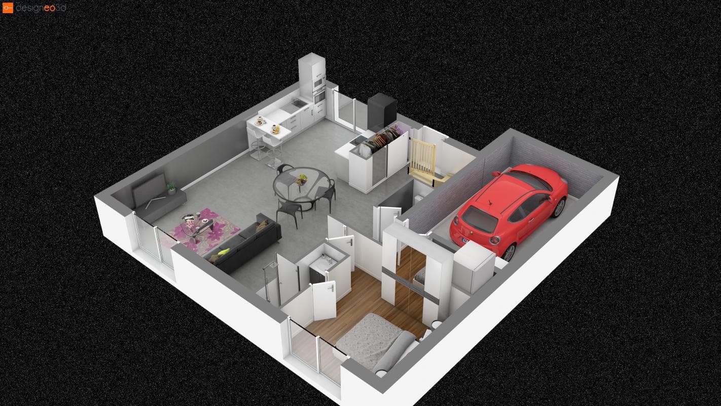 Maison neuve Bueil (27) - 122m² - 235000€ (photo 2/3)