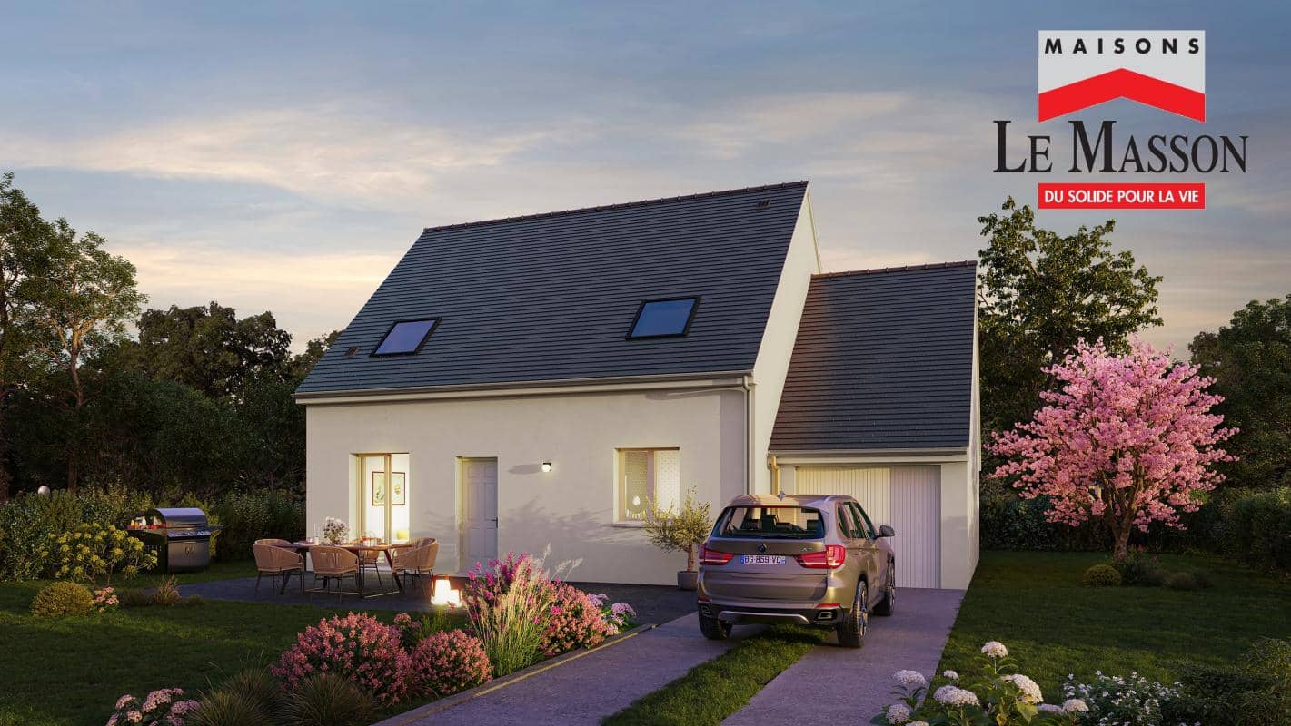 Maison neuve - MAISON 4 CHAMBRES + GARAGE à Prey (27), prix 216 000 €