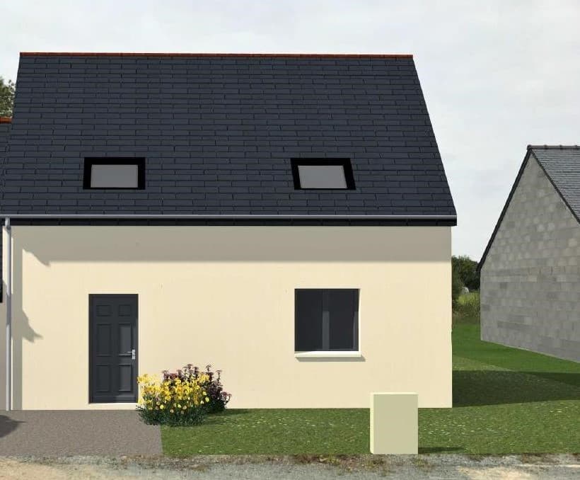 Maison neuve - ST GUINOUX // MAISON 3 CHAMBRES + TERRAIN + FRAIS DE NOTAIRE INCLUS à Saint Guinoux (35), prix 194 489 €