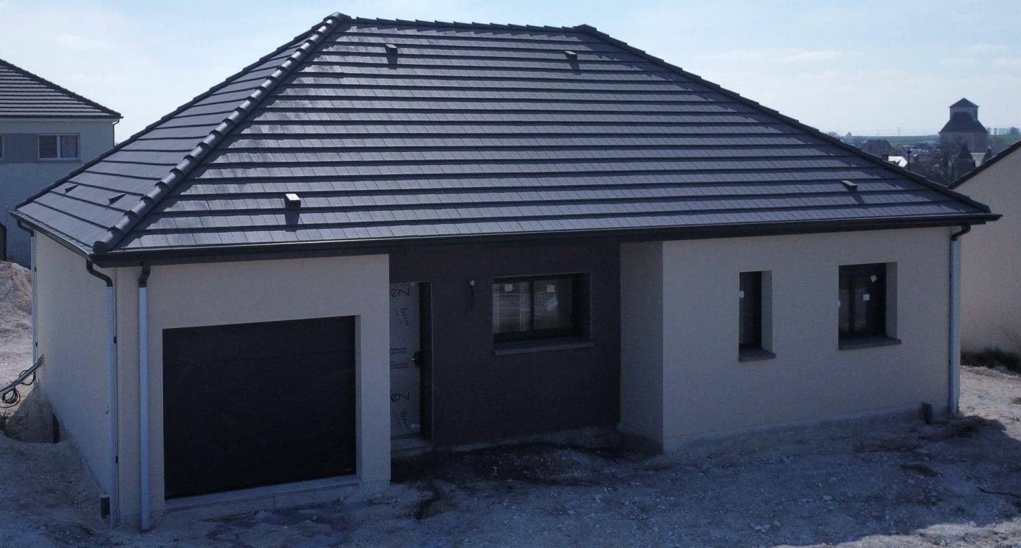Maison neuve - MAISON PLAIN PIED à Courcy (51), prix 239 000 €
