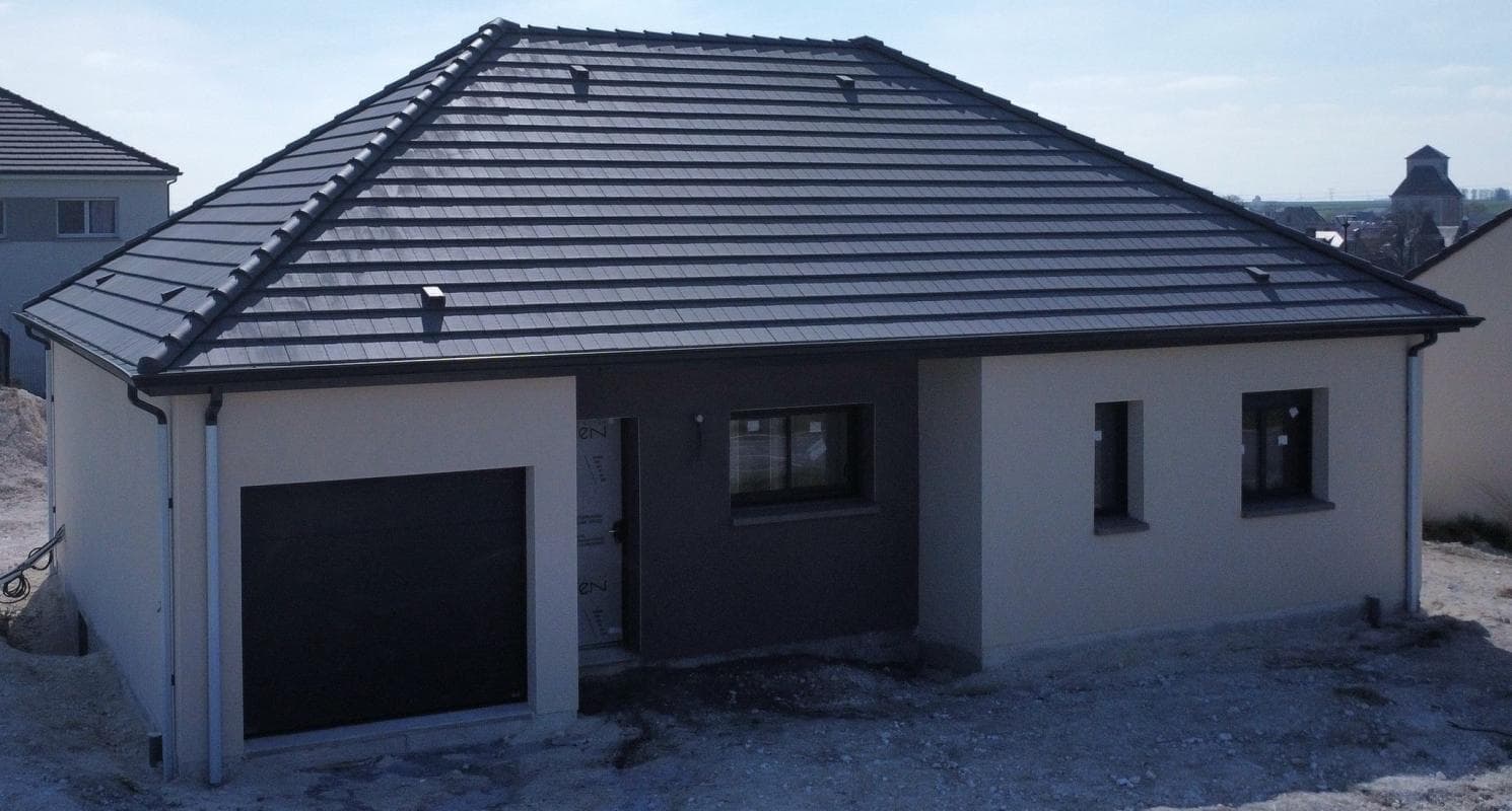 Maison neuve - MAISON PLAIN PIED à Courcy (51), prix 239 000 €