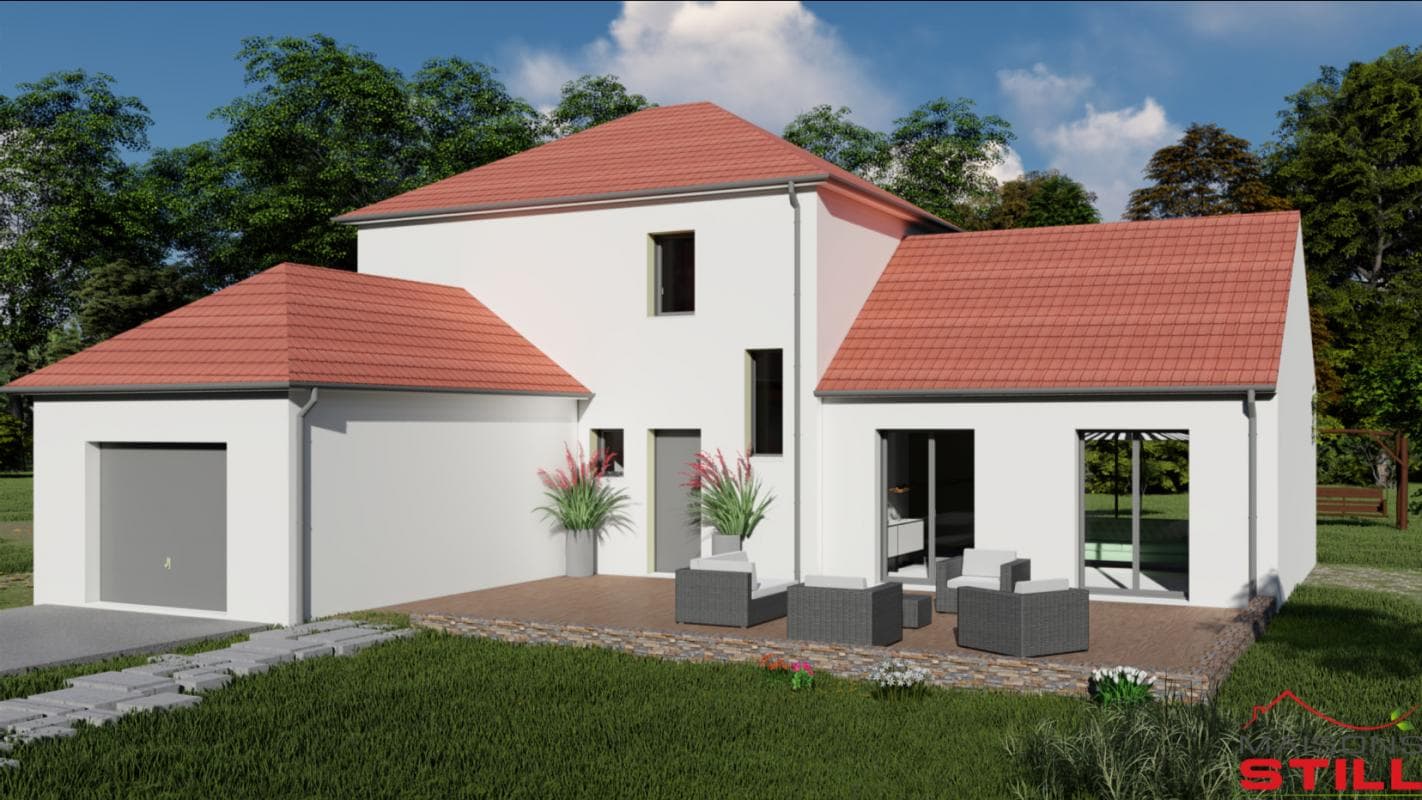 Maison neuve - HOUSTON à Chateau Thierry (24), prix 304 600 €
