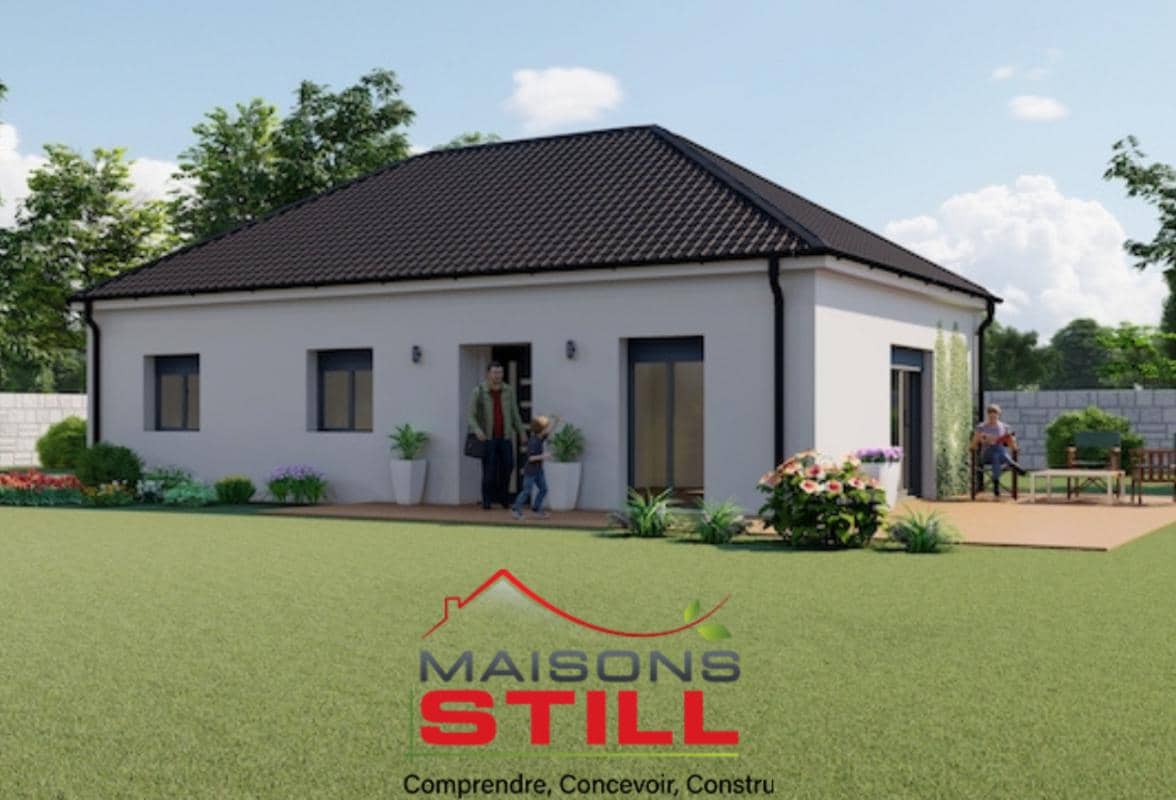 Maison neuve - Maisons de plain pieds de 90 m² à crecy la chapelle à Crecy La Chapelle (77), prix 249 500 €