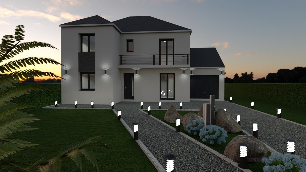 Maison neuve La Norville (91) - 90m² - 270000€ (photo 2/5)