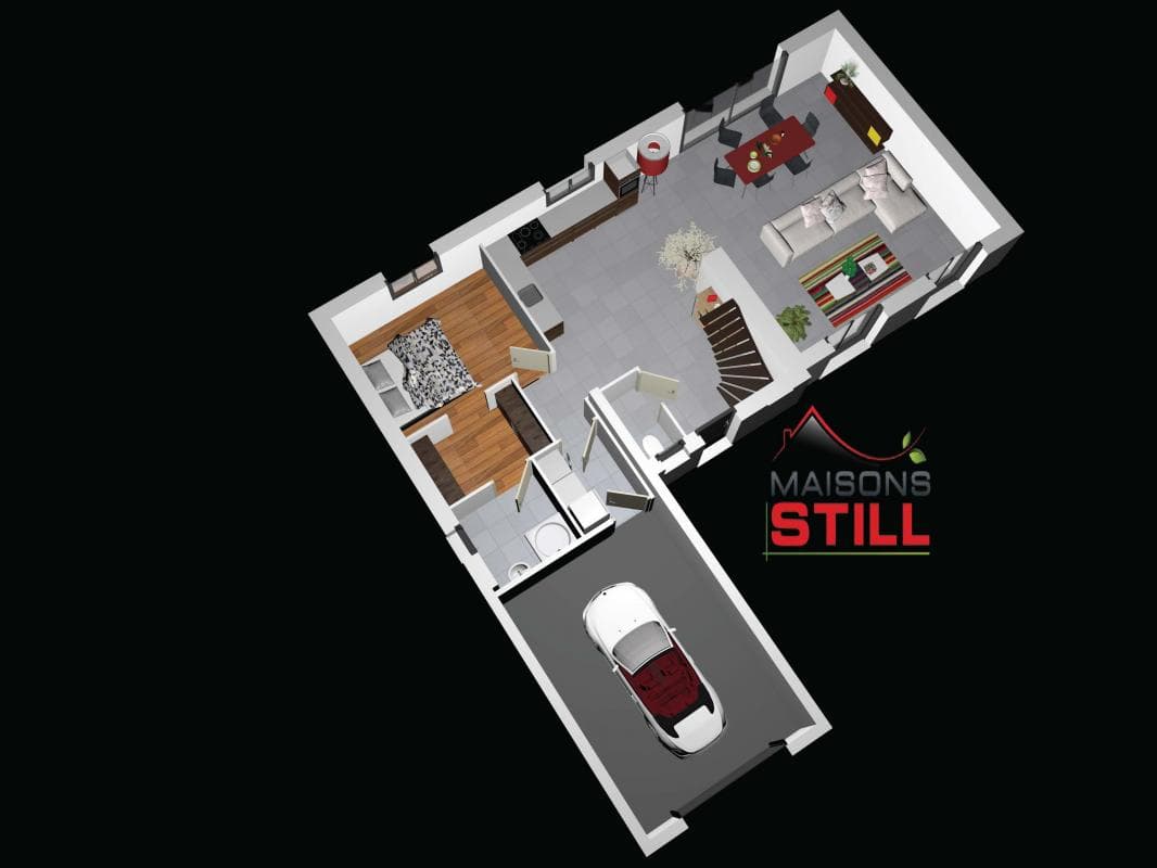 Maison neuve La Ferte Sous Jouarre (77) - 121m² - 295000€ (photo 2/4)