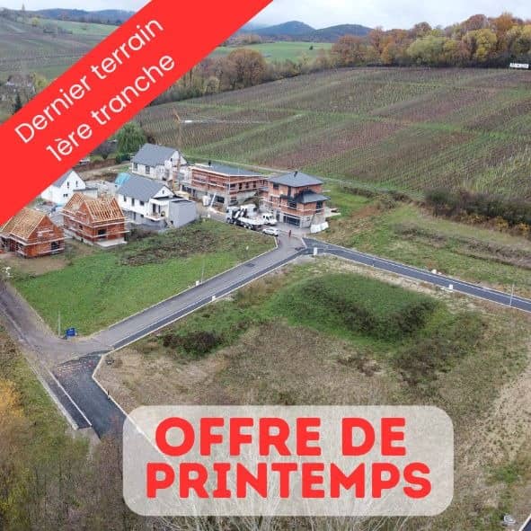Terrain - TERRAIN à Oberhoffen Les Wissembourg, prix 60 125 €