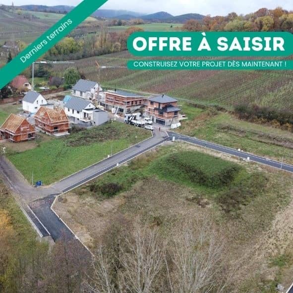 Terrain - TERRAIN à Oberhoffen Les Wissembourg (67), prix 66 500 €