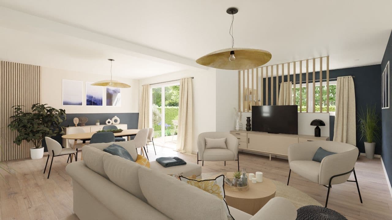 Maison neuve - Maison 120 m2 à ANDARD (49), prix 224 000 €