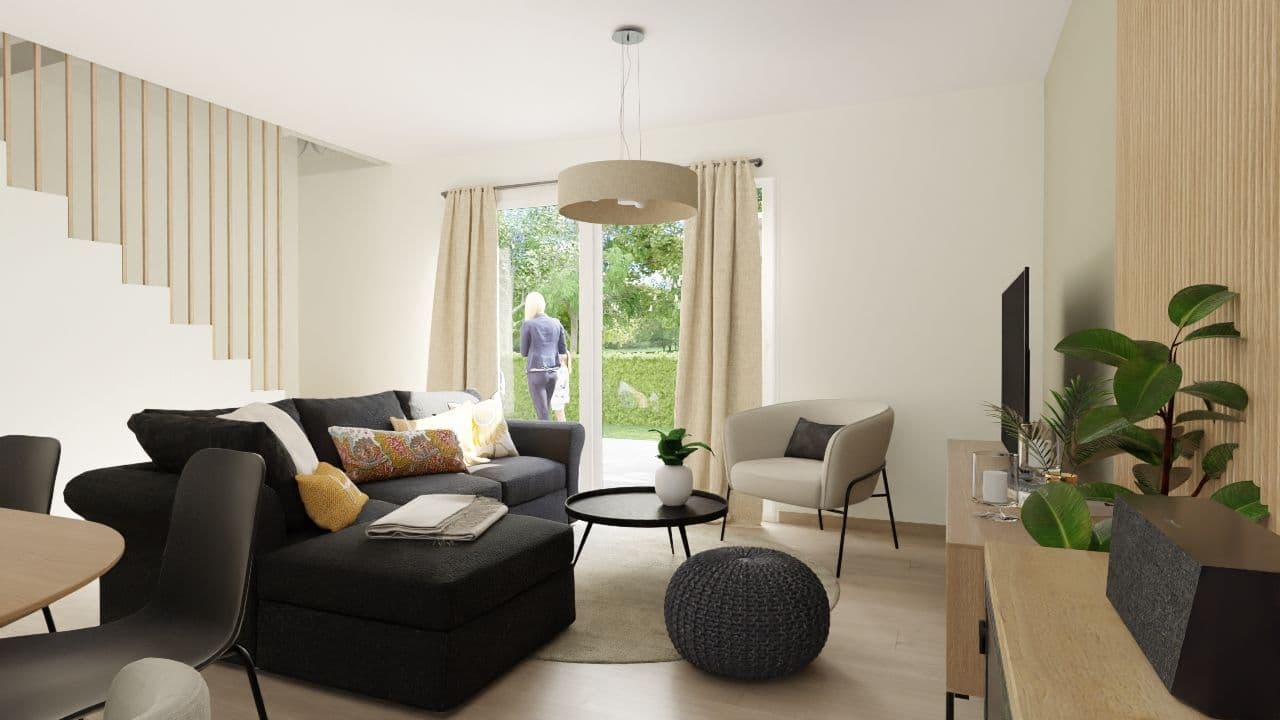 Maison neuve - Projet de construction d'une maison 80 m² avec terrain à LA FLECHE (72) à LA FLECHE (72), prix 136 000 €
