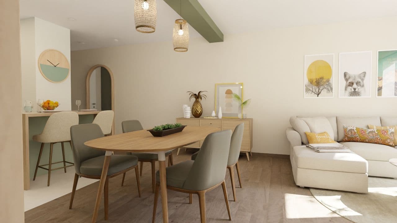 Maison neuve - Projet de construction d'une maison 90 m² avec terrain à SAUMUR (49) à VERRIE (49400) (49), prix 153 000 €