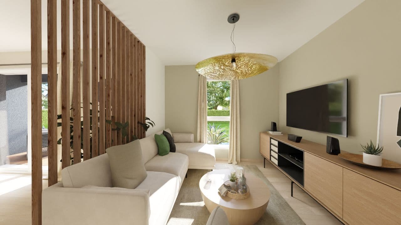 Maison neuve - Projet de construction d'une maison 100 m² avec terrain à SAINT-NICOLAS-DE-BOURGUEIL (37) à SAINT-NICOLAS-DE-BOURGUEIL (37), prix 183 600 €