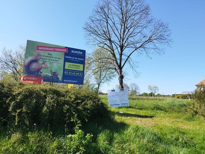 Terrain LA VRILLIERE (49) - 287m² - 47100€ (photo 2/2)