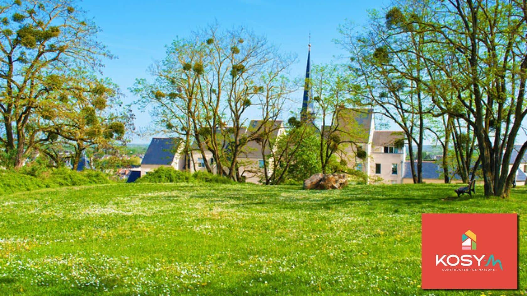 Terrain - Projet de construction d'une maison  m² avec terrain à ECUILLE (49) à 2 CHEMIN DE PORTINEAU (49), prix 77 000 €