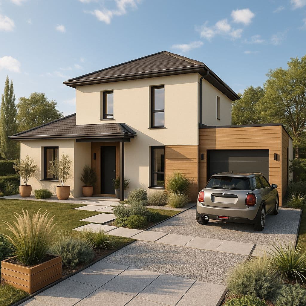 Maison neuve - Projet de construction d'une maison 125 m² avec terrain à BEAUFORT-EN-VALLEE (49) à BEAUFORT-EN-VALLEE (49), prix 255 900 €