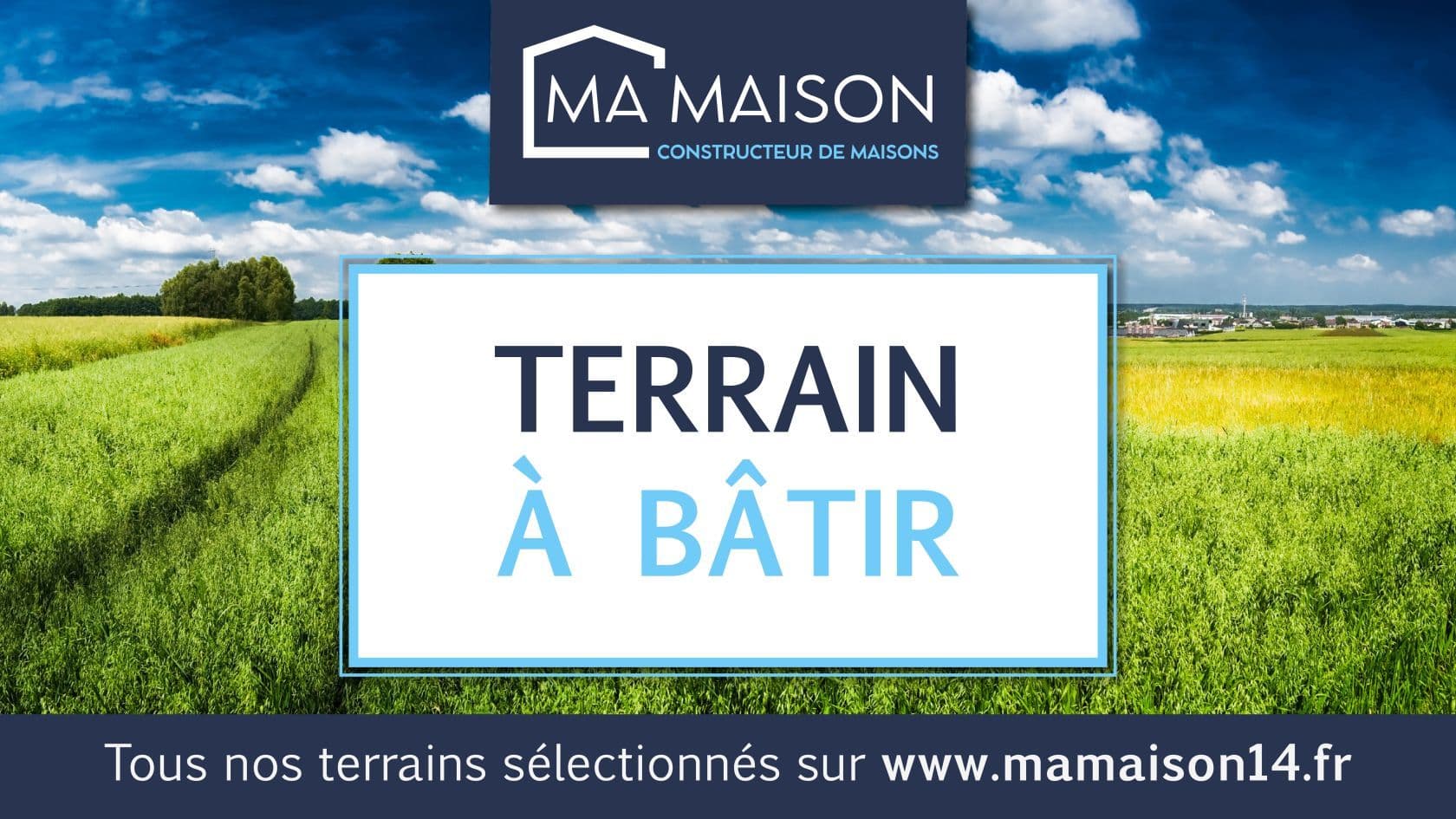 Terrain - Terrain à bâtir de 390 m² à BAYEUX (14) à BAYEUX (14), prix 69 900 €