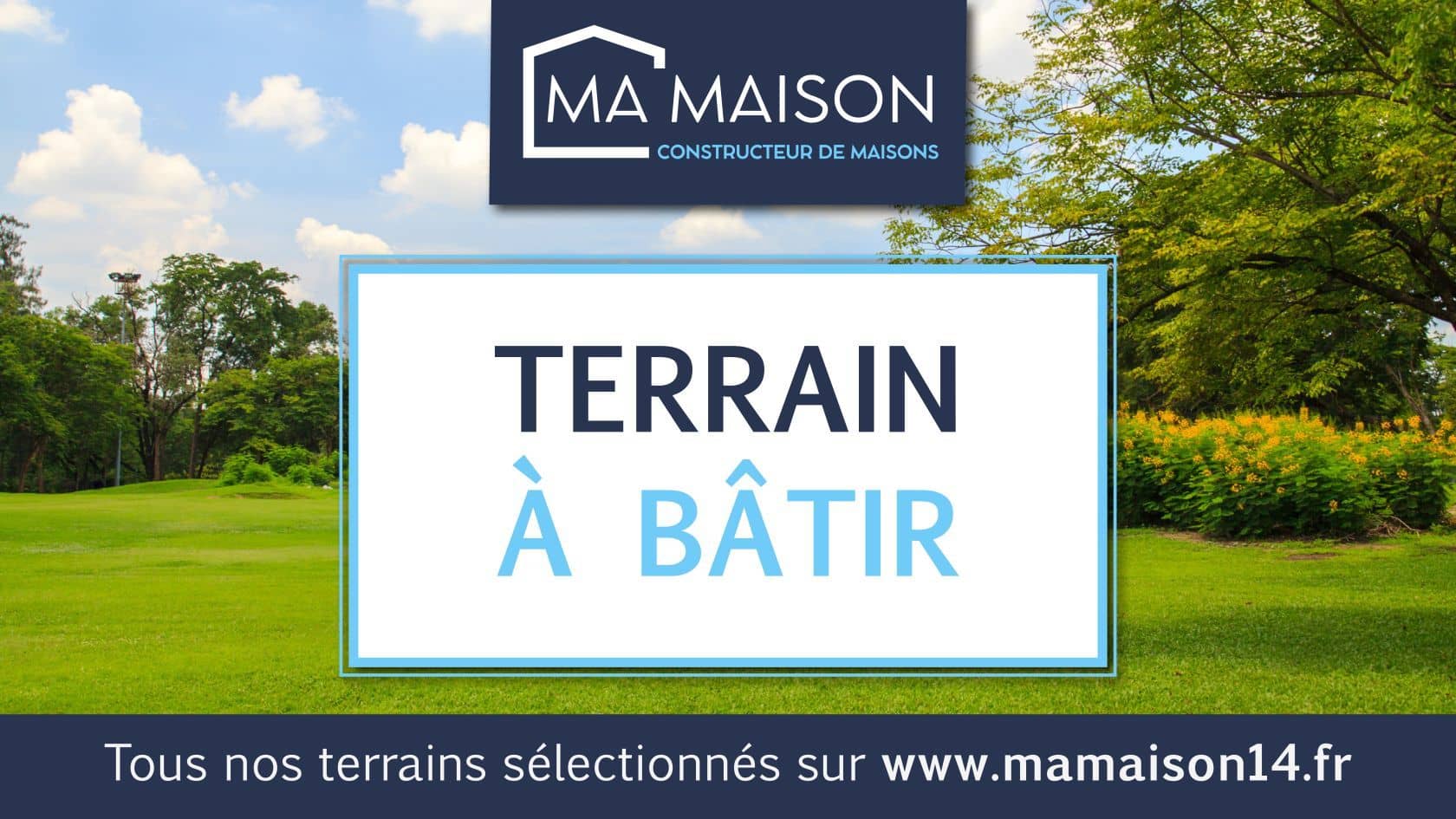 Terrain - Terrain à bâtir de 410 m² à BRETTEVILLE-SUR-ODON (14) à BRETTEVILLE-SUR-ODON (14), prix 123 000 €