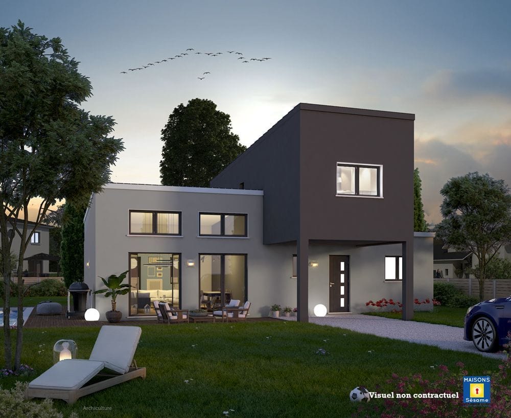Maison neuve - Projet de construction d'une maison 125 m² avec terrain à LE PERREUX-SUR-MARNE (94) à 13 rue Pattier Soupault (94), prix 215 347 €