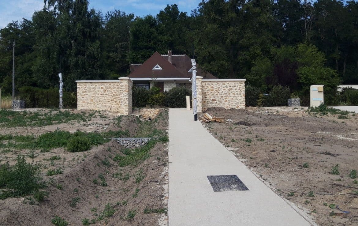 Terrain - Terrain à bâtir de 200 m² à LA NORVILLE (91) à route de Marolles (91), prix 106 500 €