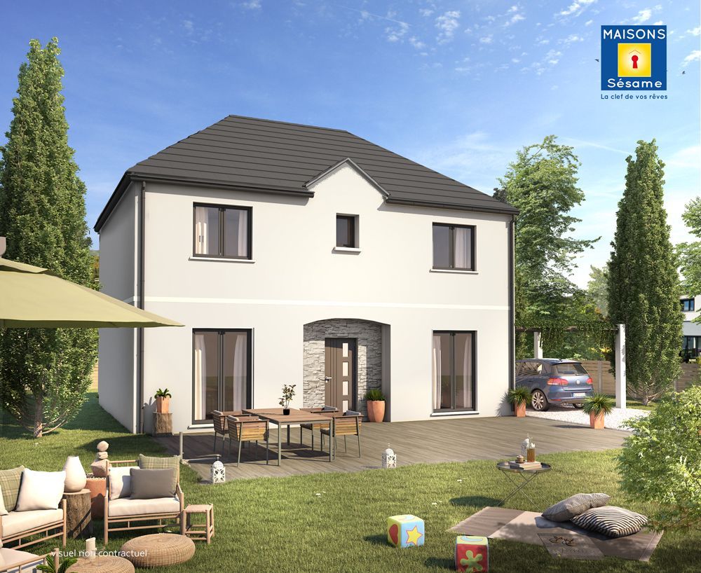 Maison neuve - Projet de construction d'une maison 132 m² avec terrain à ABLON-SUR-SEINE (94) à 5 rue de la gare (94), prix 187 072 €