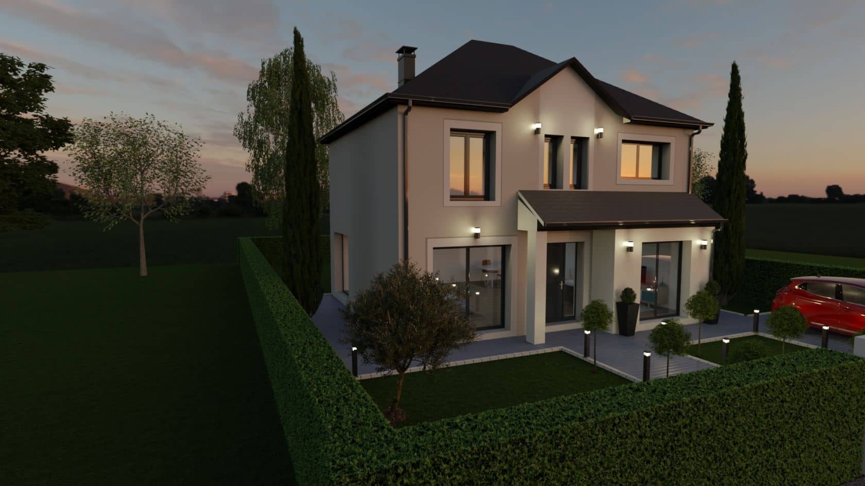 Maison neuve - Projet de construction d'une maison 110m² avec terrain à AULNAY-SOUS-BOIS (93) à AULNAY-SOUS-BOIS (93), prix 165 000 €