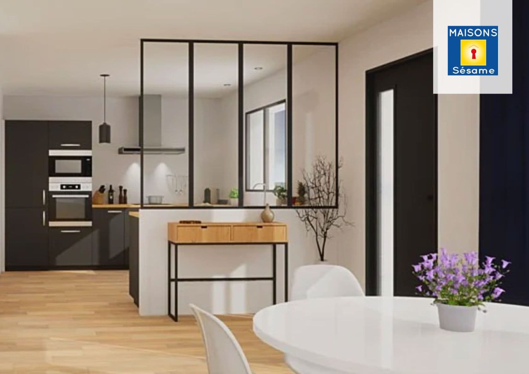 Maison neuve - Projet de construction d'une maison 79 m² avec terrain à 15 minutes de JANVILLE (28) à ORGERES (28), prix 134 027 €