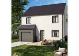Maison neuve - Projet de construction d'une maison 90 m² avec terrain à CHARNY (77) à CHARNY (77), prix 154 000 €