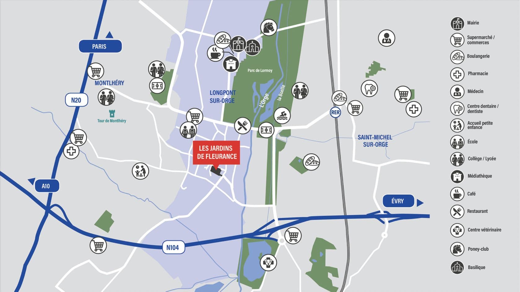 Terrain Les Jardins des Fleurance (91) - 229m² - 150000€ (photo 5/6)