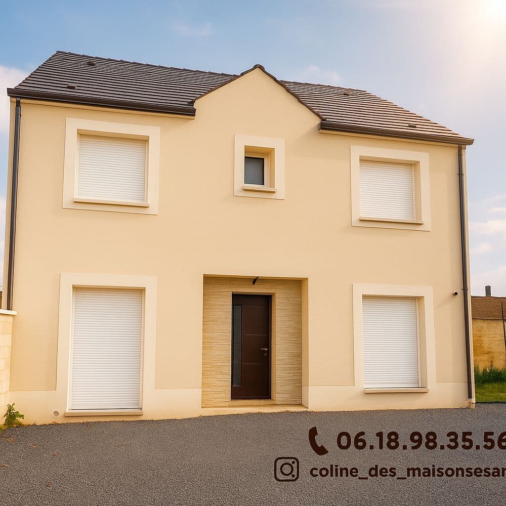Maison neuve - Projet de construction d'une maison 120 m² avec terrain à COUTEVROULT (77) à COUTEVROULT (77), prix 175 000 €