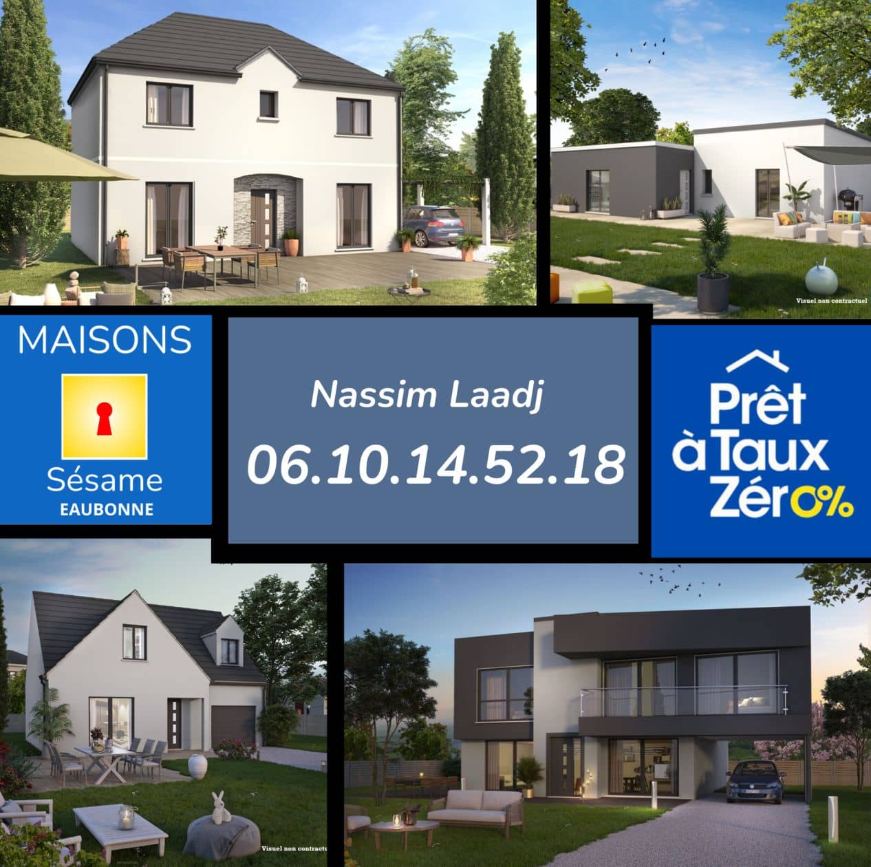 Terrain - Terrain à bâtir de 288 m² à PUISEUX-EN-FRANCE (95) à PUISEUX-EN-FRANCE (95), prix 145 000 €