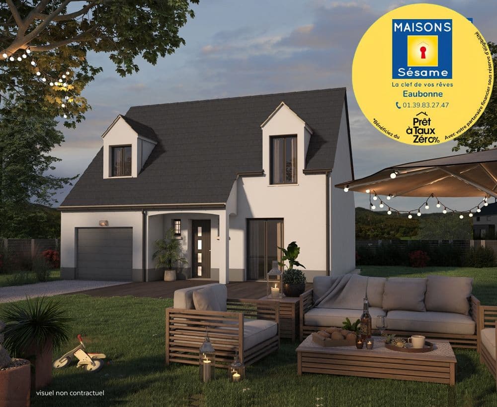 Terrain - Terrain à bâtir de 563 m² à TAVERNY (95) à TAVERNY (95), prix 259 000 €