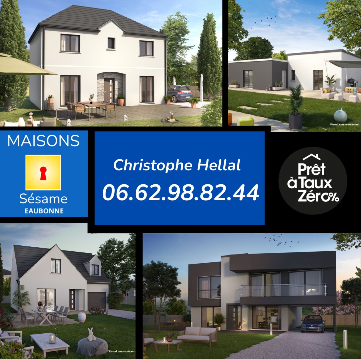 Terrain - Terrain à bâtir de 491 m² à HERBLAY (95) à HERBLAY (95), prix 187 000 €