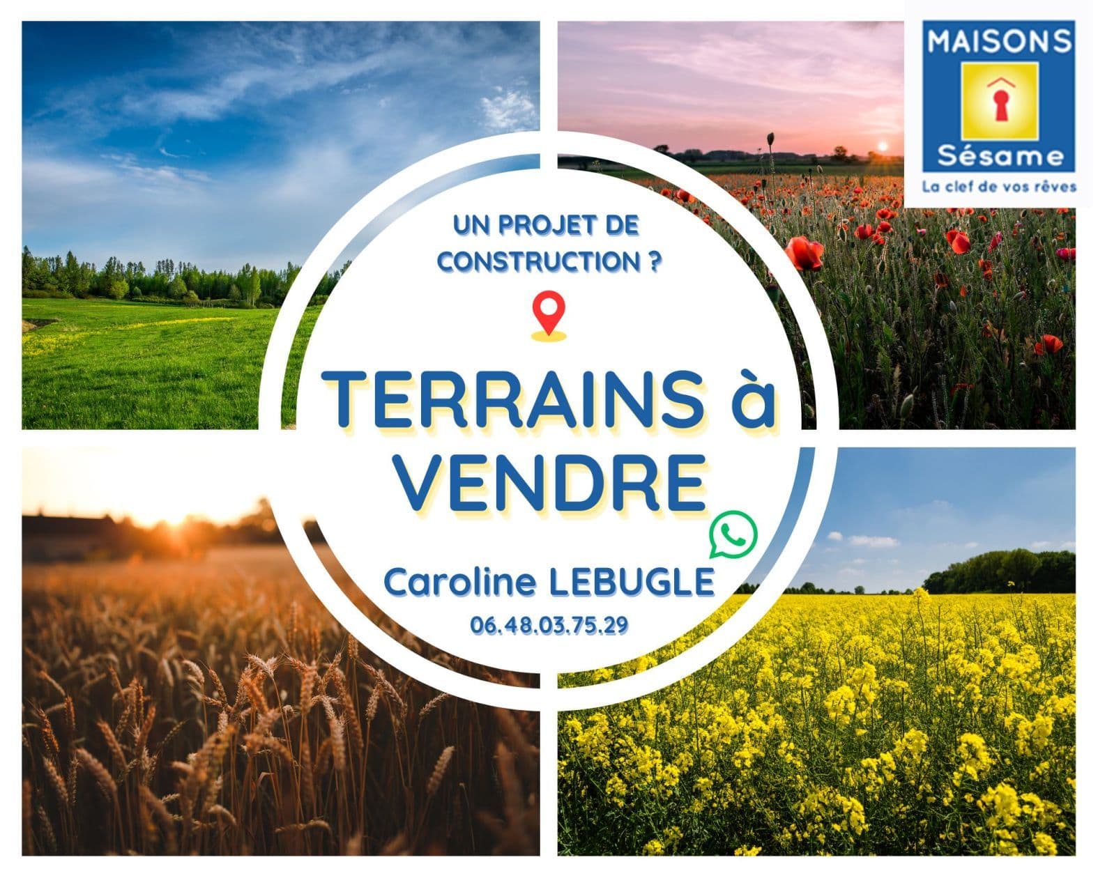 Terrain - Terrain à bâtir de 313 m² à COUPVRAY (77) à COUPVRAY (77), prix 143 000 €