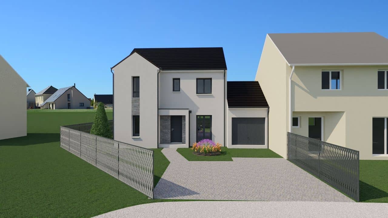Maison neuve - Projet de construction d'une maison 100 m² avec terrain à VILLENEUVE-LE-COMTE (77) à VILLENEUVE-LE-COMTE (77), prix 175 000 €