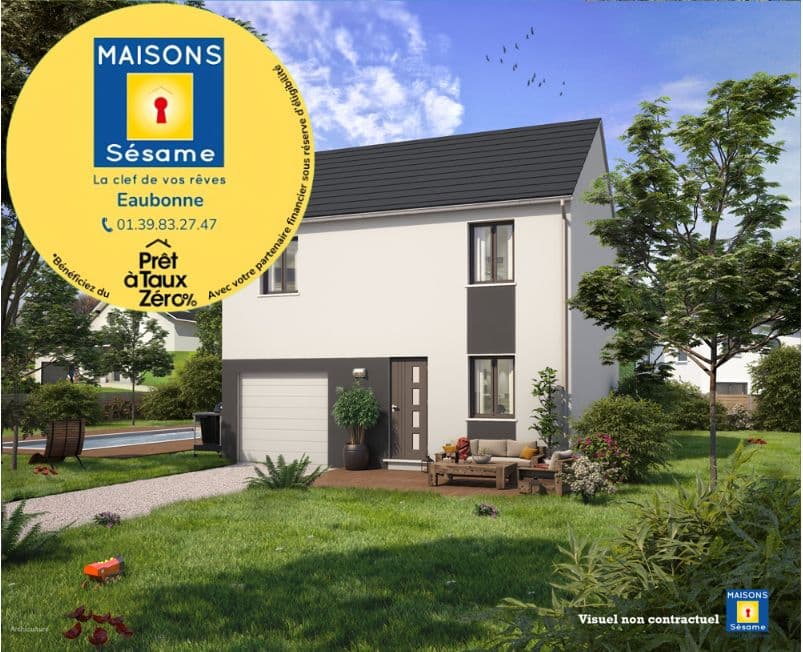 Maison neuve - Projet de construction d'une maison 87 m² avec terrain à HOUILLES (78) à HOUILLES (78), prix 143 089 €