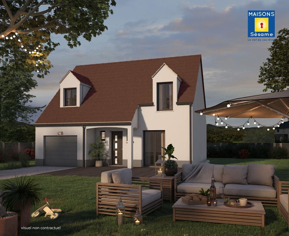 Maison neuve - Projet de construction d'une maison 98 m² avec terrain à BOISSY-SAINT-LEGER (94) à BOISSY-SAINT-LEGER (94), prix 179 925 €