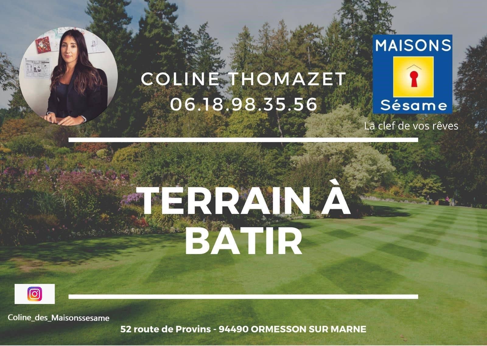 Terrain - Terrain à bâtir de 320 m² à CHAMPIGNY-SUR-MARNE (94) à RUE DES PLATANES (94), prix 240 000 €