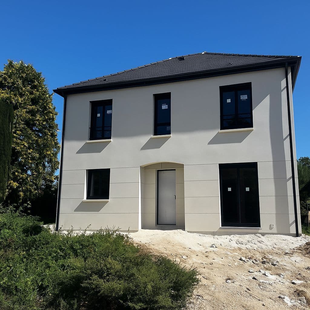 Maison neuve - Projet de construction d'une maison 130 m² avec terrain à BAILLY-ROMAINVILLIERS (77) à BAILLY-ROMAINVILLIERS (77), prix 189 000 €