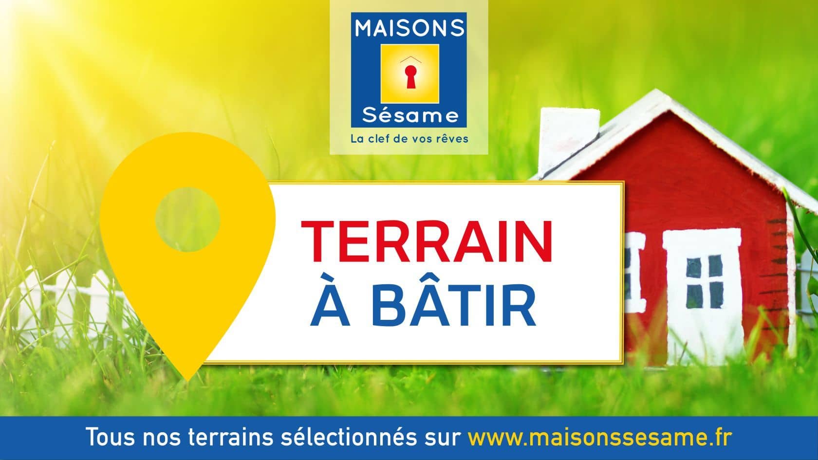 Terrain - Terrain à bâtir de 305 m² à VAUDOY-EN-BRIE (77) à VAUDOY-EN-BRIE (77), prix 99 000 €