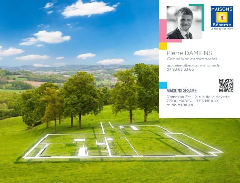 Maison neuve - Projet de construction d'une maison 79 m² avec terrain à BAILLY-ROMAINVILLIERS (77) à BAILLY-ROMAINVILLIERS (77), prix 142 500 €