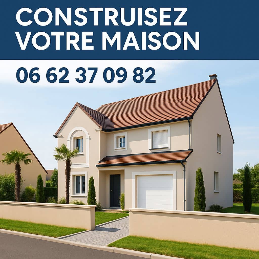 Maison neuve - Projet de construction d'une maison 100 m² avec terrain à COUPVRAY (77) à route de jablines (77), prix 154 600 €